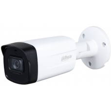 CÁMARA DAHUA BULLET 5MP, 3.6MM, IR 80M, IP67, PLÁSTICA  DH-HAC-HFW1500THN-I8-0360B-S2