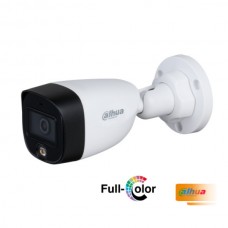 CÁMARA DAHUA BULLET FULL COLOR HDCVI STARLIGHT A TODO COLOR, METAL MAS PLASTICO DE 2 MEGAPIXEL LED DE 20 DH-HAC-HFW1209CN-LED-0280B
