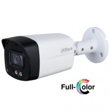 CÁMARA DAHUA BULLET 2MP, 1080P, 2.8MM FULL COLOR  STARLIGHT DH-HAC-HFW1239TLMN-LED-0280B