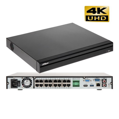 Nvr dahua 16 canales sales poe