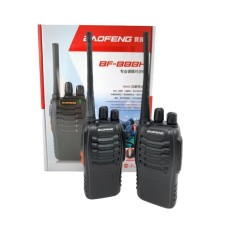 BAOFENG WALKIE TALKIE RADIO COMUNICACION 400-470MHZ 1-3KM 16CH TWO-WAY BF-888H