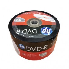DVD-R HP 120MIN/8X/4.7GB 50PK