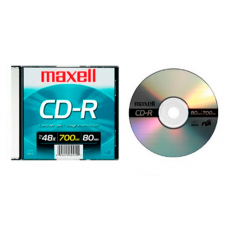 CD-R SLIM MAXELL 80 MIN