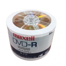 DVD-R MAXELL 120MIN/16X/4.7GB 50PK