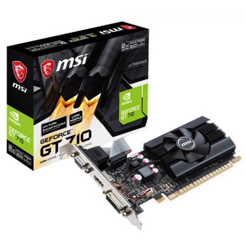 MSI GeForce GT710 1GB DDR3 64 bits TARJETA VIDEO Pci e 2.0
