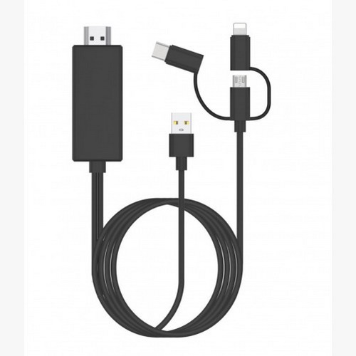 espiral Tener cuidado Interpretación Cable HDMI para celular a TV