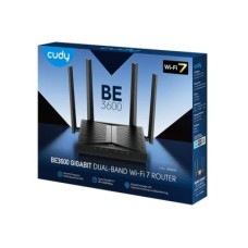 CUDY Wi-Fi Router Inalámbrico WR3600 BE3600