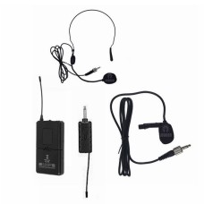 MICRÓFONO KTV INALÁMBRICO DE SOLAPA UHF XYZ-01